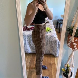 Plaid pants